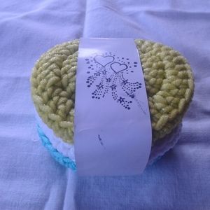 Extra thick hand made scrubbies